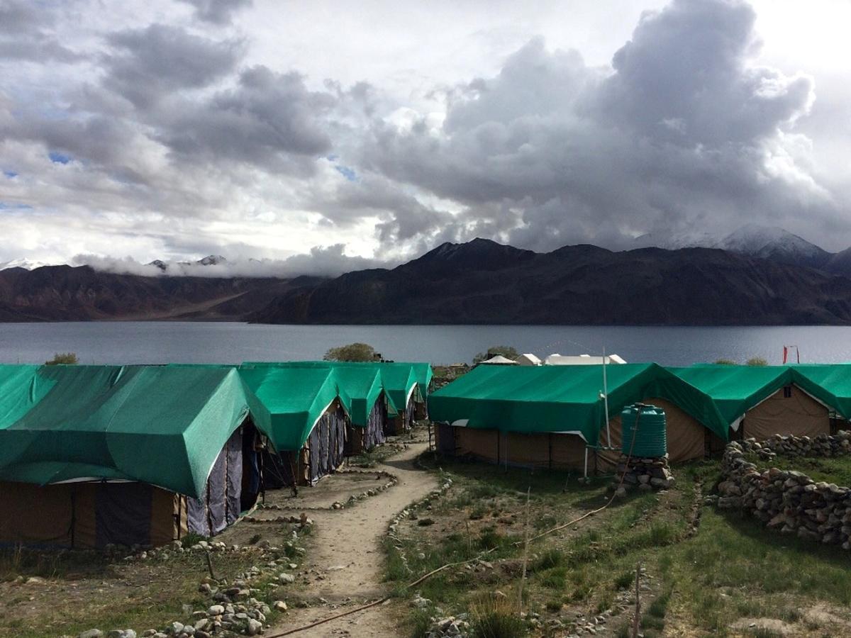 Pangong Delight Camps And Cottages Spangmik Buitenkant foto