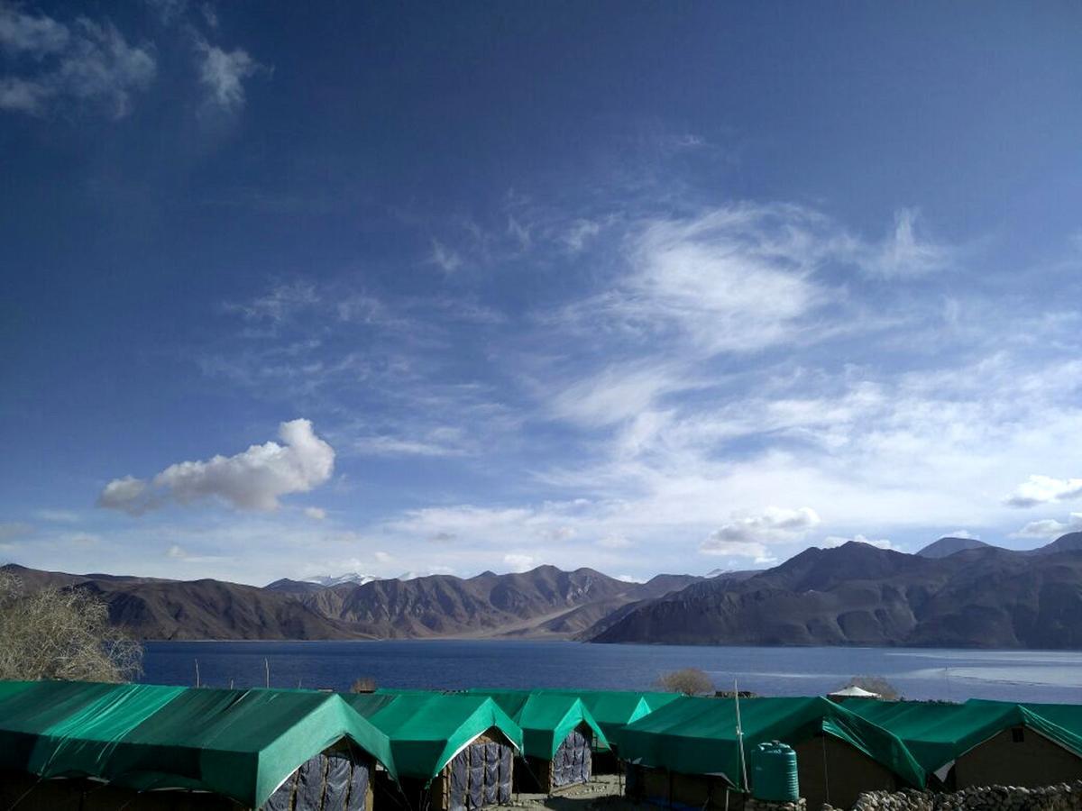 Pangong Delight Camps And Cottages Spangmik Buitenkant foto