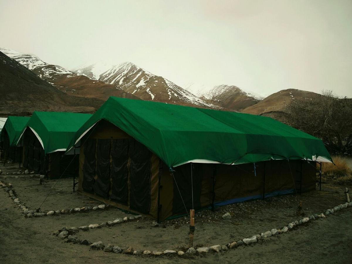 Pangong Delight Camps And Cottages Spangmik Buitenkant foto