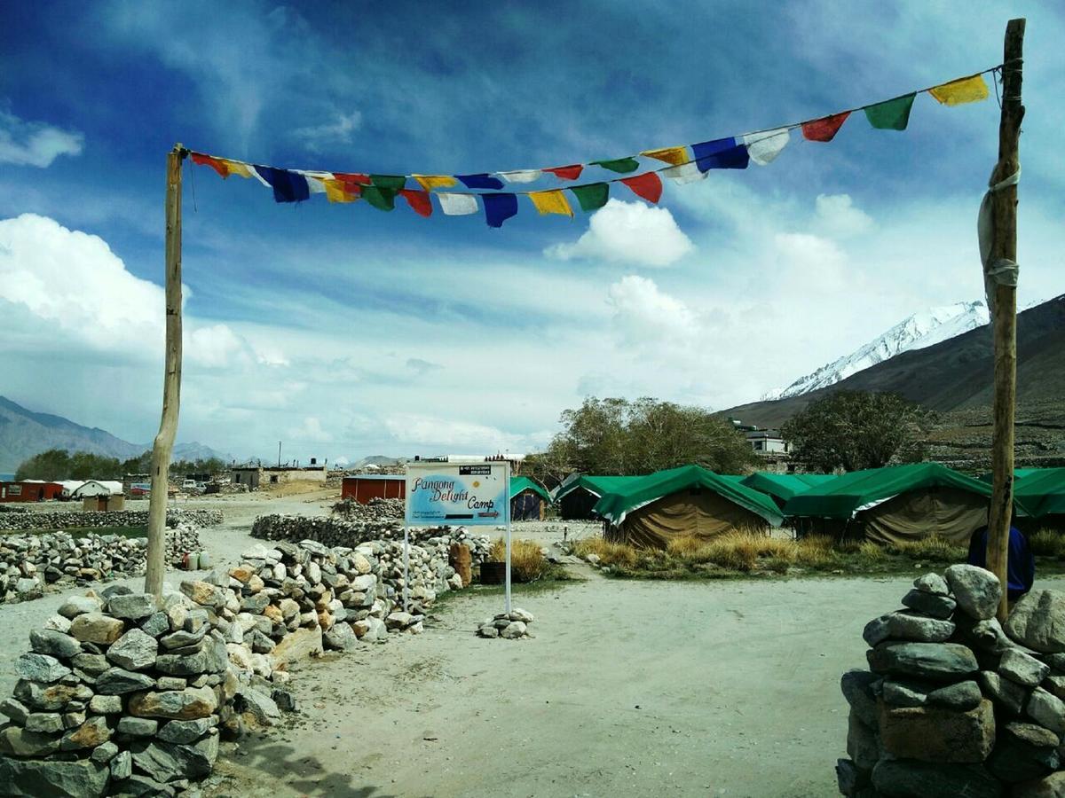 Pangong Delight Camps And Cottages Spangmik Buitenkant foto