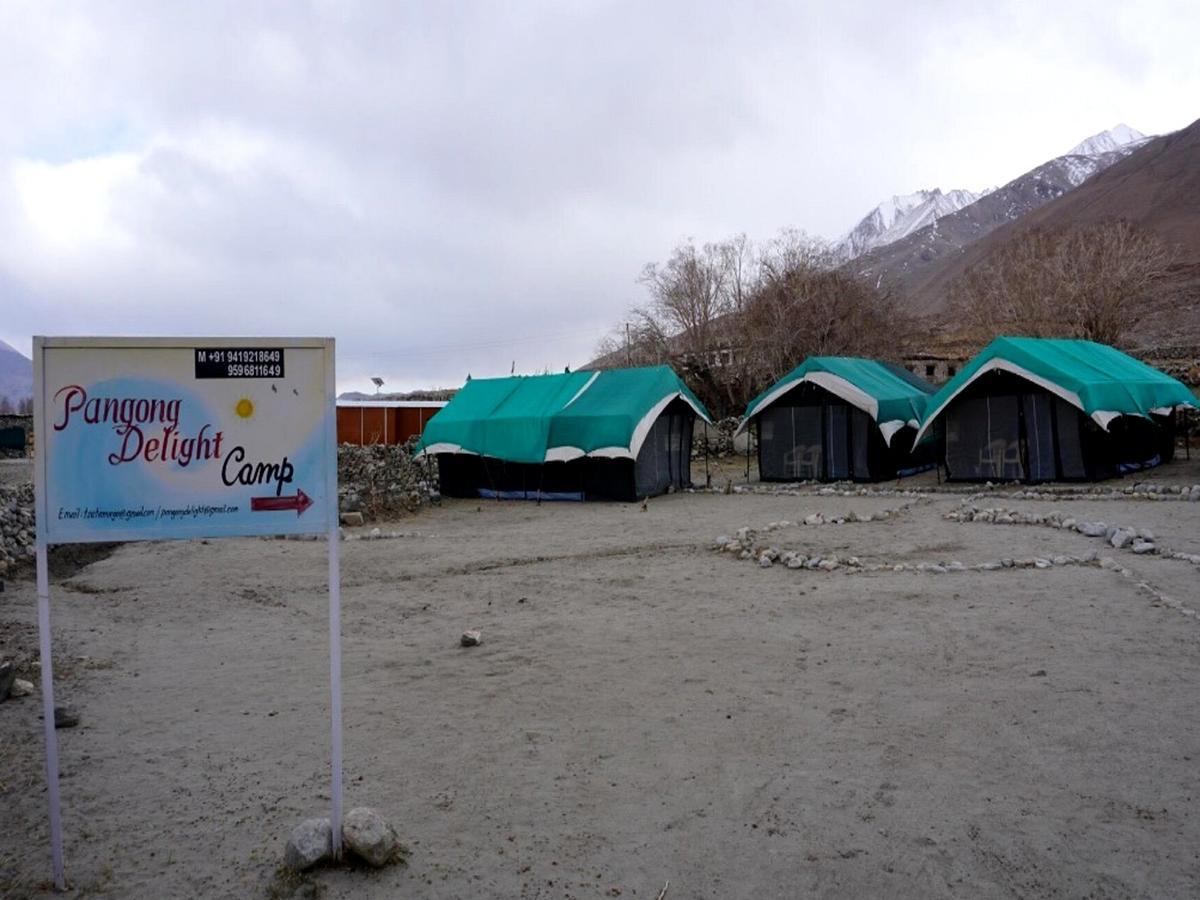 Pangong Delight Camps And Cottages Spangmik Buitenkant foto